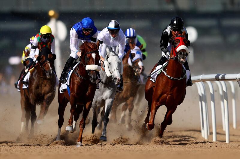 Action from the Dubai Kahayla Classic. Getty