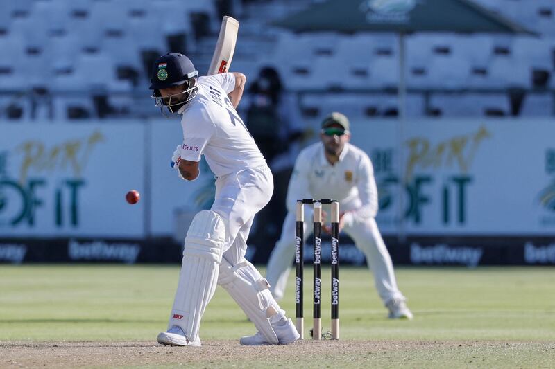 Virat Kohli has worked hard to overcome his weakness outside the off stump. AFP