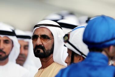 Sheikh Mohammed bin Rashid, Vice President and Ruler of Dubai, has shared a poetic tribute to the Dubai World Cup ahead of this year's event. Chris Whiteoak / The National