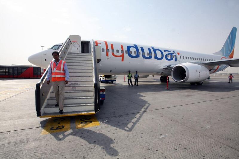 You can now check in for Flydubai flights from the comfort of your own home. Randi Sokoloff / The National
