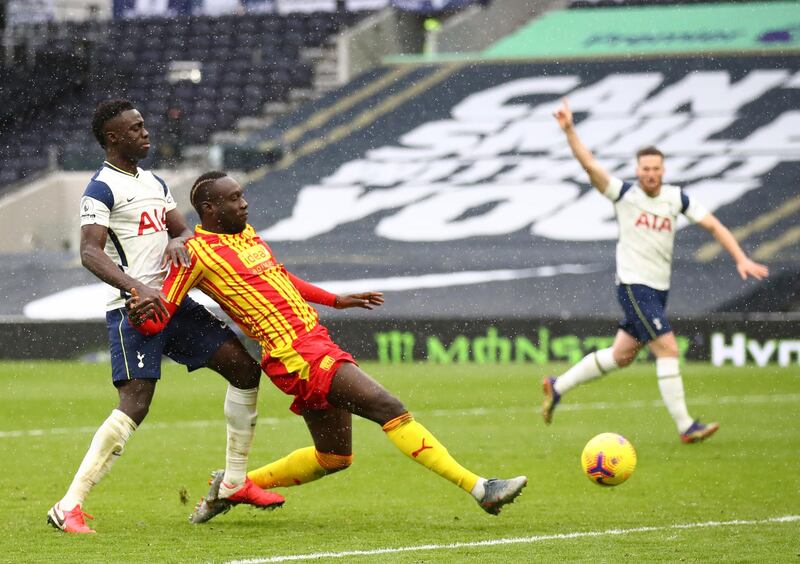 Mbaye Diagne - 6: Powerful striker headed Baggies' first chance well over bar. Great opportunity before half-time but saw header well saved by Lloris. Had ball in net twice in second half but offside both occasions. AP