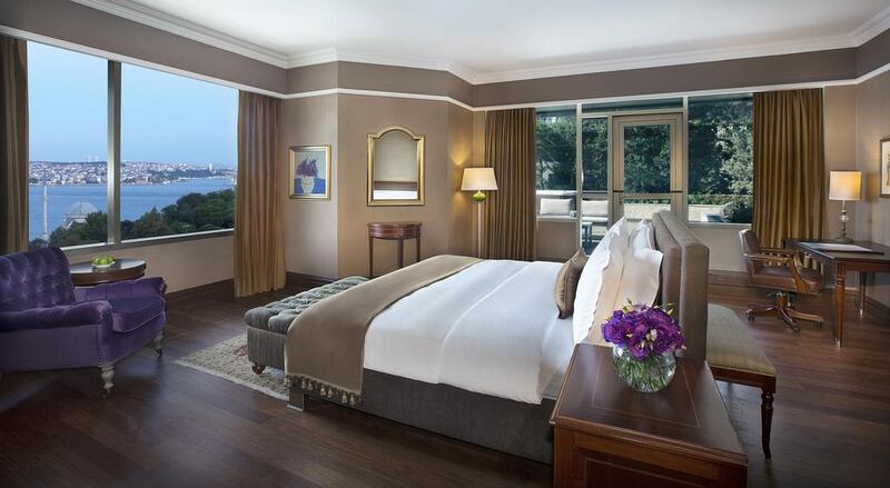 The presidential suite at The Ritz-Carlton, Istanbul. Courtesy The Ritz-Carlton