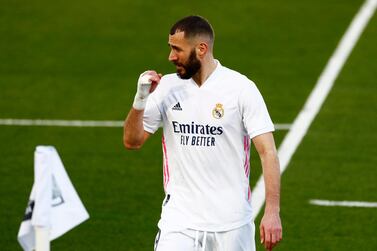 Real Madrid's Karim Benzema has been in top form since the departure of Cristiano Ronaldo. Reuters