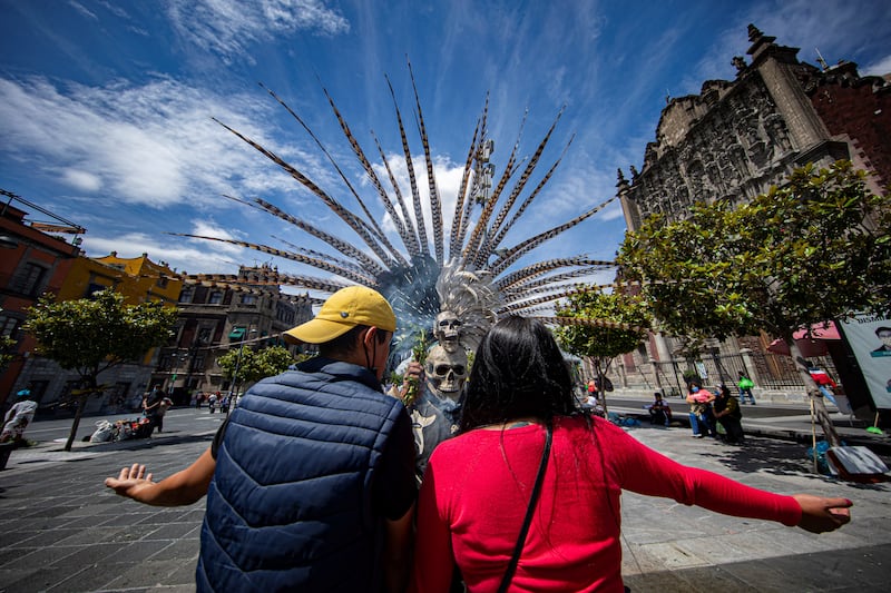 7. Mexico City empties out in April as locals flock to the coast,  making it a great time to visit without the crowds. EPA