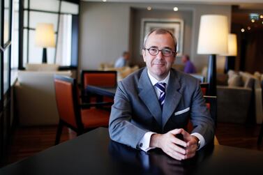 Arnaud Leclercq, Middle East managing director of Swiss Bank, Lombard Odier, which expects to open an office at Abu Dhabi Financial Market by April. Sarah Dea/The National