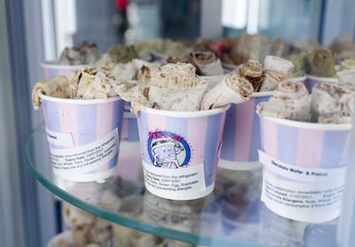 Abu Dhabi Culinary attempts a Guinness World Record title for the most varieties of ice-cream on display, 1001 flavours at Pearl Court, Yas Mall.  