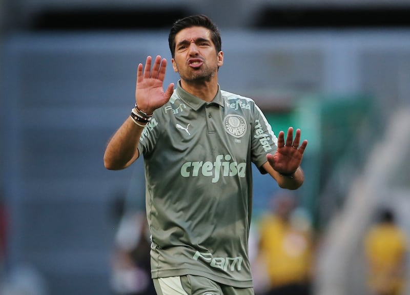 Abel Ferreira has been manager of Brazilian side Palmeiras since 2020. Reuters
