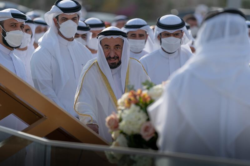 The Ruler of Sharjah, Sheikh Dr Sultan bin Muhammad Al Qasimi, inaugurates Kalba's Clock Tower Square. All photos: @HHShkDrSultan