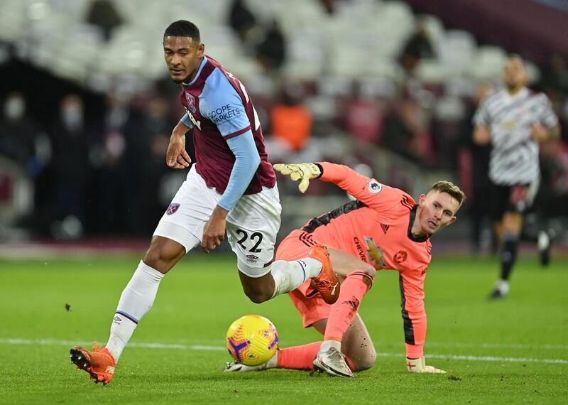 Sebastien Haller - 6: His pass on the stretch set up Fornals for chance that Spaniard hit against post in first half. Lovely touch followed by cross from left to Bowen on other side of penalty area. Deserved a goal when he rounded Henderson, cut back onto his right foot only to lose his footing and fall over. Disappeared in second half. Reuters