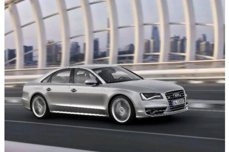 The S8 is quite tame when it should be the wild one in Audi's bunch. Newspress