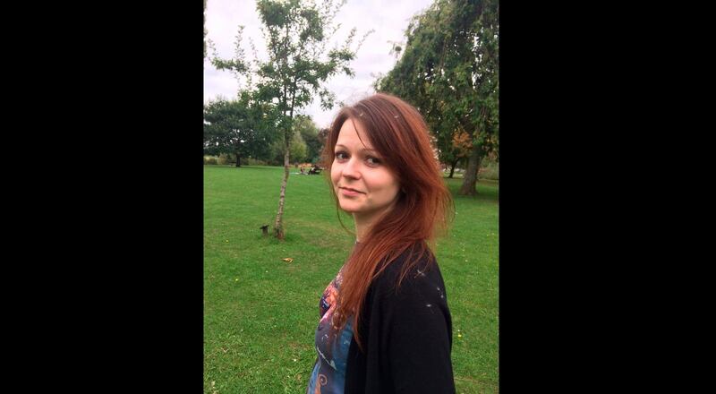 FILE - This is a file image of the daughter of former Russian Spy Sergei Skripal, Yulia Skripal taken from Yulia Skipal's Facebook account on Tuesday March 6, 2018. British health officials say the daughter of a Russian ex-spy has responded well to treatment and is no longer in critical condition after a nerve-agent attack, it was reported on Thursday, March 29, 2018. (Yulia Skripal/Facebook via AP, File)