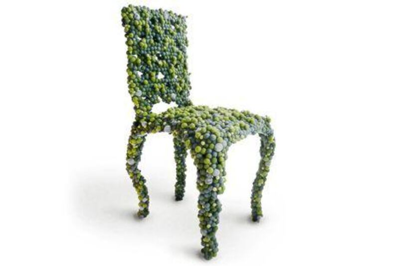Molecular Chair by Antonio Pio Saracino. Courtesy Design Days Dubai