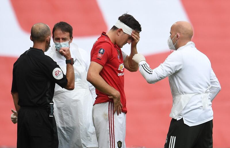 Harry Maguire 4. Puts his head where it hurts and had the bandage to show for it. Did that unbalance him? Scored an own goal. Reuters