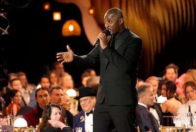 Idris Elba was the host of the 2024 Screen Actors Guild Awards in Los Angeles. AP