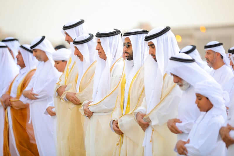 Sheikh Saud bin Saqr Al Qasimi, Ruler of Ras Al Khaimah, performed Eid Al Adha prayers on Wednesday morning. Rak Media Office