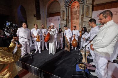 Egypt's Asil Ensemble's first show in their home country since forming in 2003. Photo: Arabic Language Centre