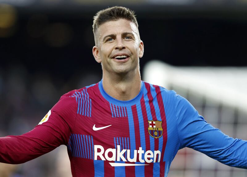 Gerard Pique - 8: Headed the opening goal of the season after 19 minutes, kissed the badge, soaked up the applause as fans sang his name all night. His manager called him the leader of the team – and said he was last season too.