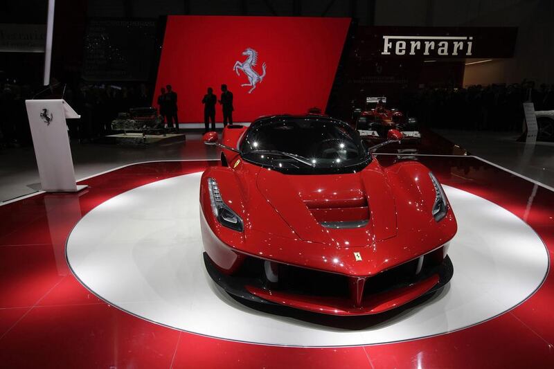 The LaFerrari has proved a hit for the Italian supercar company. Denis Balibouse / Reuters