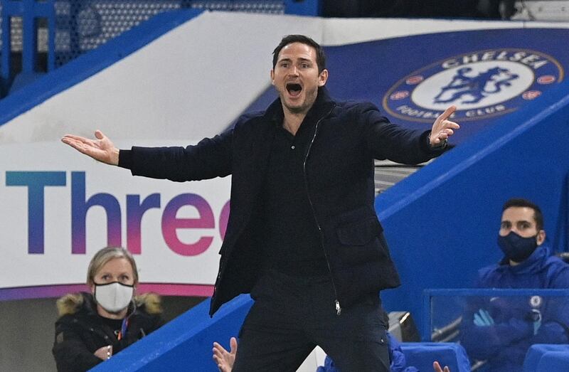 Chelsea manager Frank Lampard. Reuters