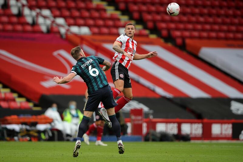 Billy Sharp – 6. Was given 20 minutes – and the captain’s armband – as he came on for McGoldrick against his ex-club. AFP