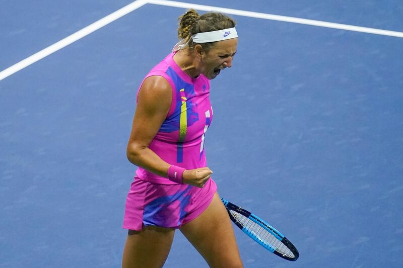 Victoria Azarenka is enjoying a good 2020 on the court. AP