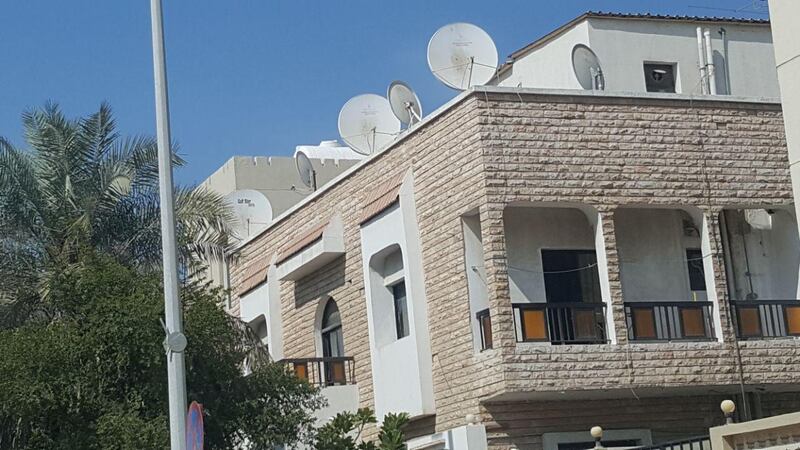 Abu Dhabi residents are reminded to observe the law when installing satellite dishes. Abu Dhabi Municipality