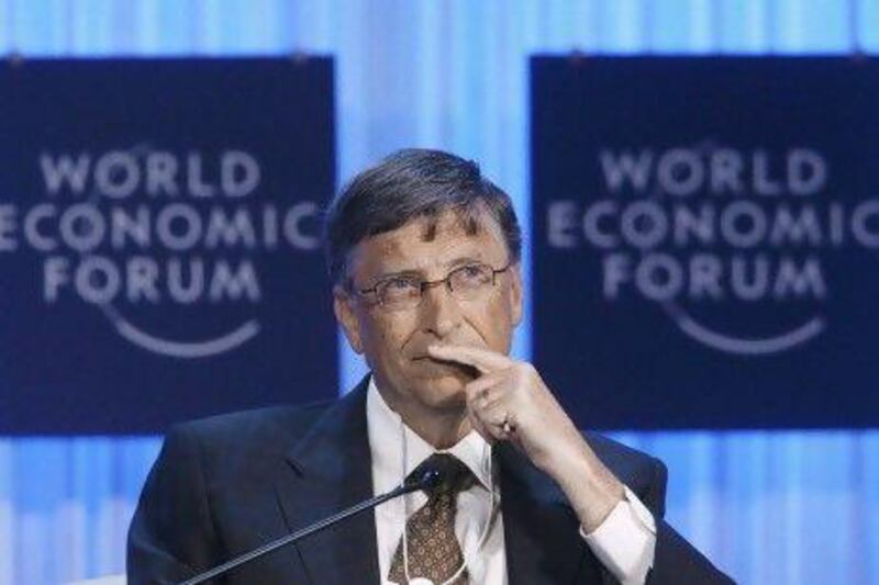 Bill Gates yesterday told the 42nd annual meeting of the World Economic Forum in Davos that the most critical problem was to feed the estimated 1 billion people who do not have enough to eat every day. Reuters