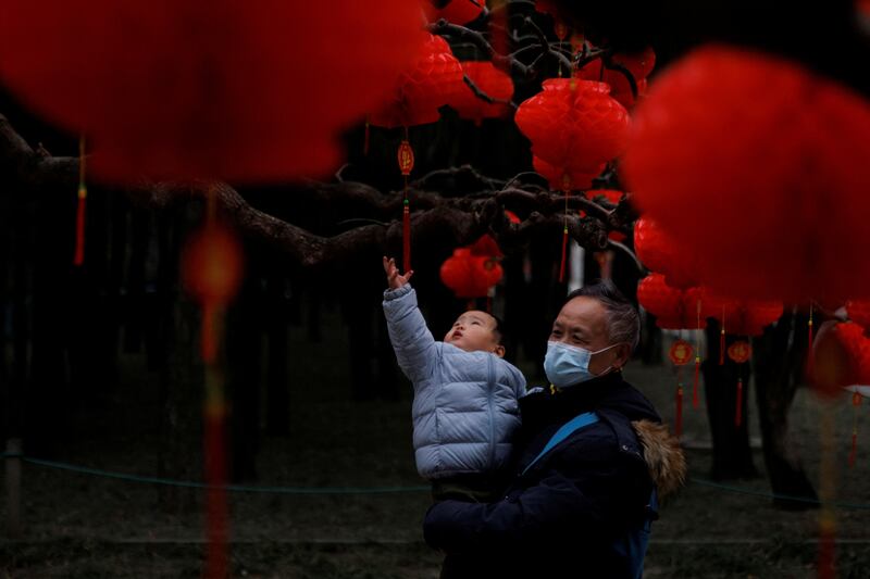 Chinese Lunar New Year festivities in Beijing. Reuters