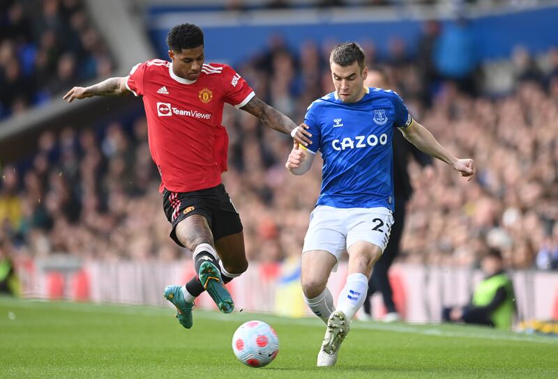 Seamus Coleman 7 – Endured a tough first half, struggling defensively against a lively pairing of Rashford and Alex Telles on the United left. The veteran full-back was much improved in the second period.
Getty