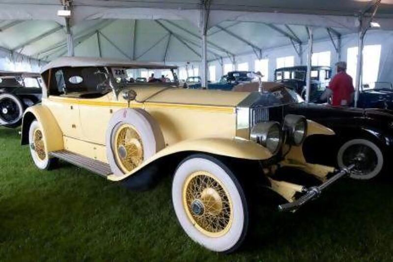 Above, a 1928 Rolls-Royce Phantom 1 Ascot Tourer driven by Robert Redford in the 1974 movie The Great Gatsby.