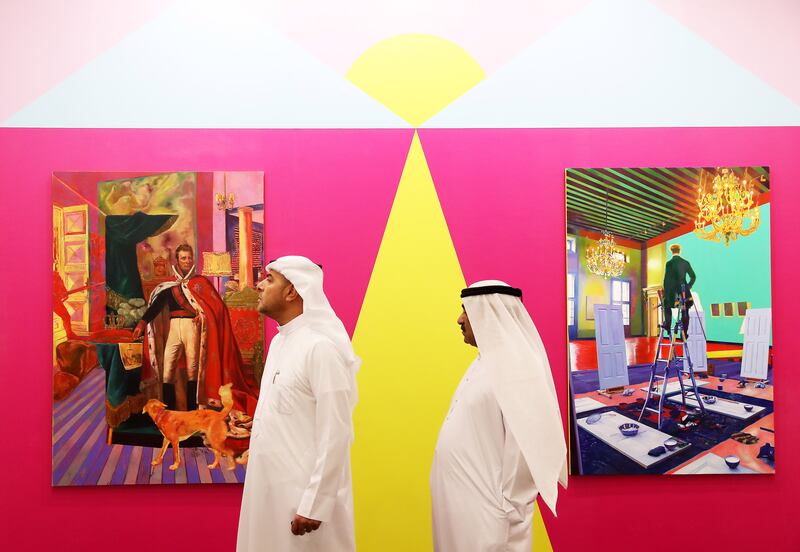 Art Dubai, a staple of the city's cultural calendar, will return in March. Pawan Singh / The National