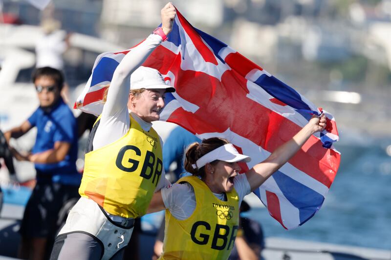 Hannah Mills also becomes an OBE, with her 470 class sailing gold medal-winning teammate in Tokyo, Eilidh McIntyre, recognised with an MBE.