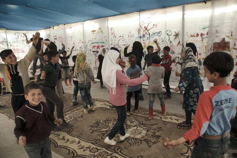 The director has introduced an element of interactivity, as children turn to the audience mid-scene to discuss the ethical questions proposed in the dialogue. Bader Taleb