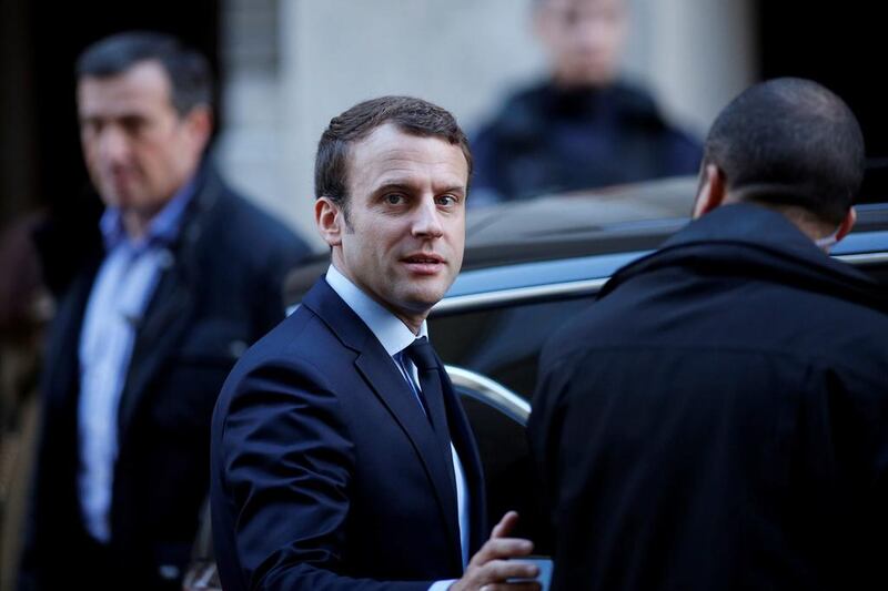 Emmanuel Macron. Benoit Tessier / Reuters