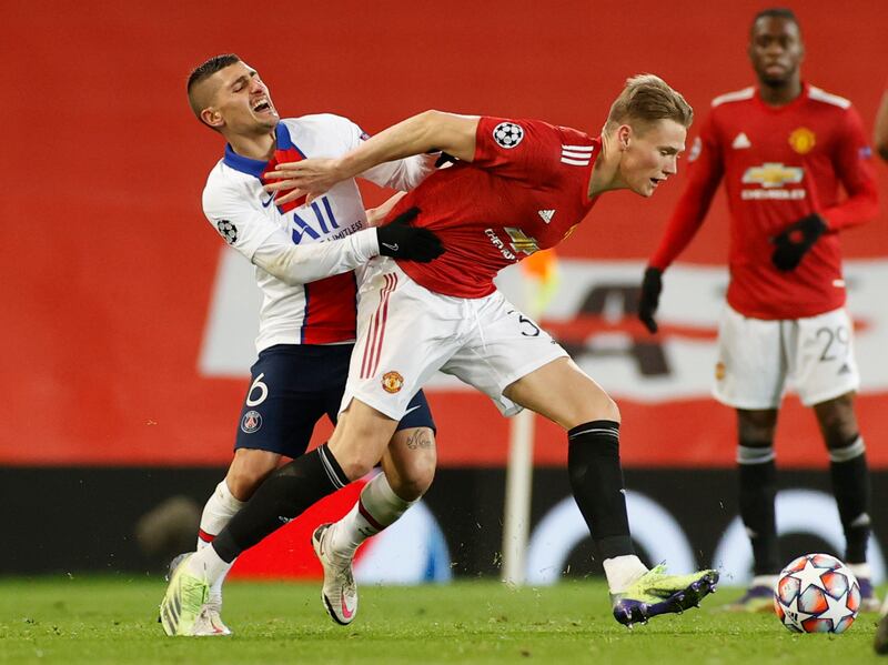 Scott McTominay 7. Became better acquainted with Neymar and took the ball off Mbappe enough times to justify his start. Reuters