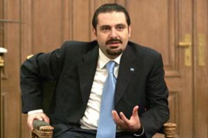 Saad Hariri who says disputes over portfolios are 'natural' as Christians demand control of some key ministries.