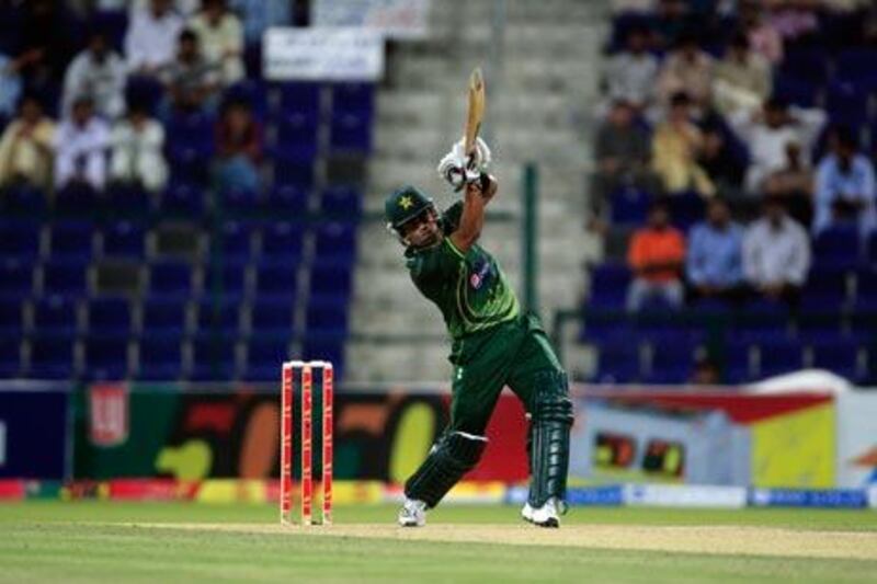 Pakistan’s Umar Akmal remained at the wicket to finish things off, a notable result for a fledgling career.