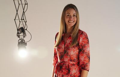 DUBAI, UNITED ARAB EMIRATES , Nov 10  – 2019 :- Laila Clarke, General Manager of The Studio at The Courtyard in Al Quoz in Dubai. ( Pawan Singh / The National )  For Business. Story by David Dunn