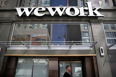 SoftBank Group has prepared a financing package for WeWork Companies that would give it control over the shared office space firm. AFP