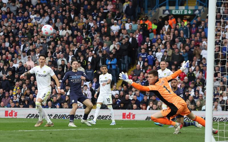LEEDS UNITED PLAYER RATINGS: Illan Meslier – 4. While there wasn’t a lot he could do for some of the goals, the goalkeeper will be disappointed to have conceded so many – Fernandinho’s goal will be particularly frustrating for him. Reuters