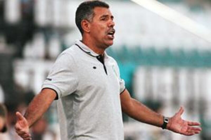 The Al Shabab manager Toninho Cerezo.