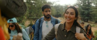Nour Al Ghandour plays Noor, a character seeking revenge from her ex by rushing down the isle. Photo: Netflix