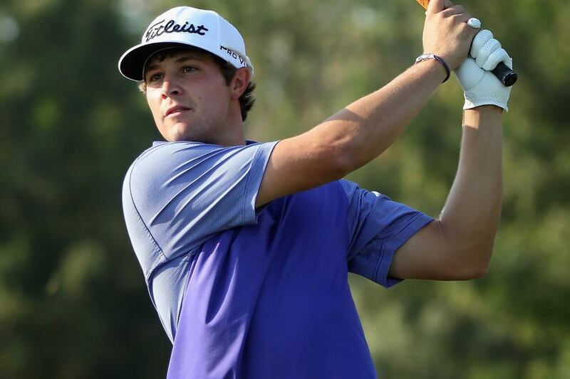 Peter Uihlein is the first to play in the DP World Tour Championship, the finale to the Race to Dubai. Andrew Redington / Getty Images