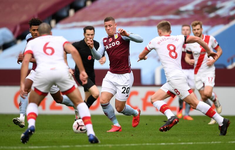 Ross Barkley – 6. Much like the rest of the Villa side, grew into the game in the second half but nothing quite pulled off for the on-loan midfielder. Reuters