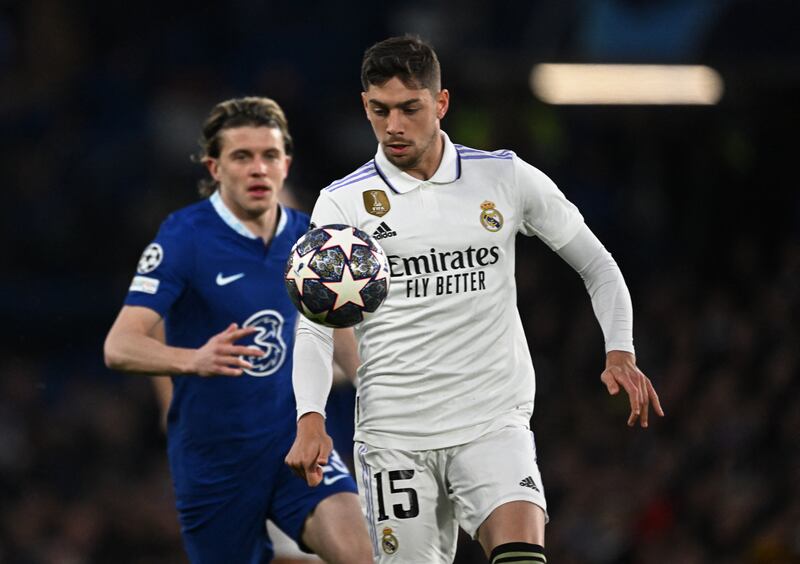 Federico Valverde – 7. The Uruguayan hinted at the threat he can pose on the ball with a darting run into the box before taking a touch too many. Provided Rodrygo with the tap-in for Real’s second. Reuters
