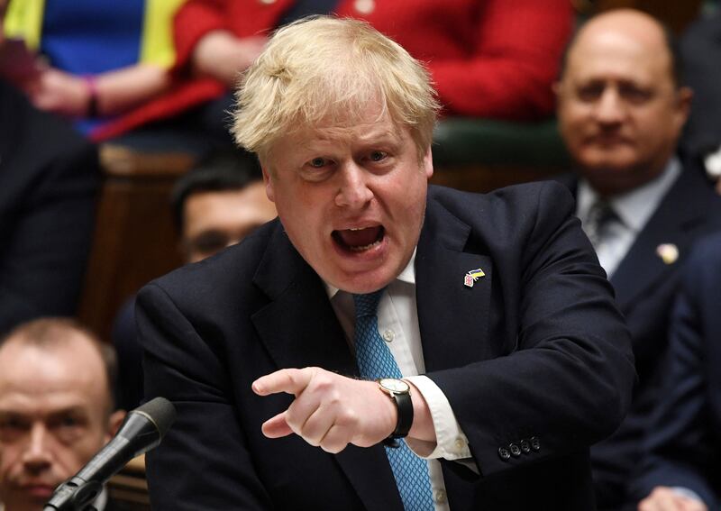 British Prime Minister Boris Johnson. AFP