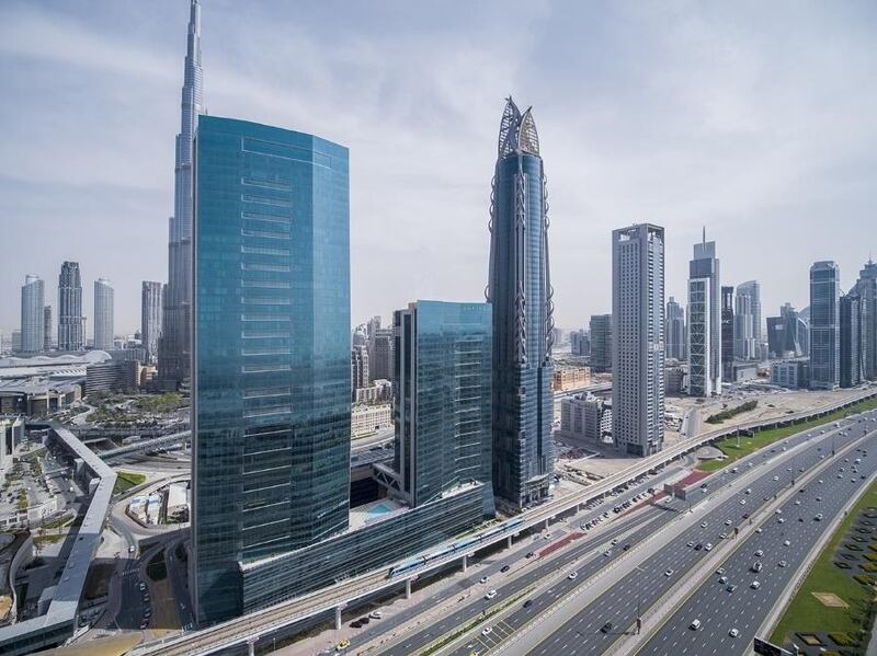 The Sofitel Downtown Dubai hotel. Accor, which owns the Sofitel, Fairmont, Mercure and Ibis hotel brands,  is scrapping a €280 million dividend as it closes two-thirds of hotels in response to the coronavirus outbreak. Courtesy of Softel Dubai Downtown