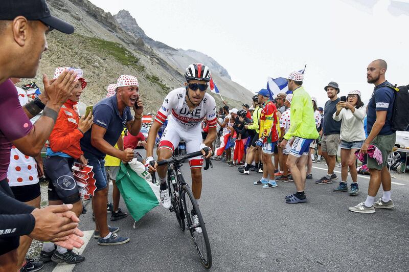 Tour de France 2019 - 106th Edition - 18th stage Embrun - Valloire 207 km - 25/07/2019 - Fabio Aru (ITA - UAE - Team Emirates) - Col du Galibier - photo Luca Bettini/BettiniPhoto©2019