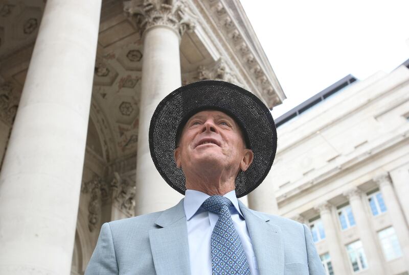Geoffrey Boycott, former cricketer and broadcaster, arrives at a National Cricket Day event sponsored by Chance to Shine outside the Bank of England in London, U.K., on Tuesday, May 20, 2008. Chance to Shine is a campaign which aims to encourage and regenerate competitive cricket in state schools. Photographer: Suzanne Plunkett/Bloomberg News