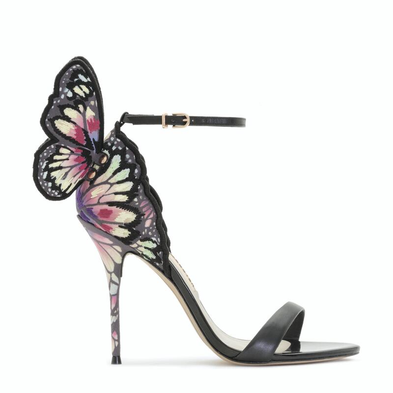 Butterfly heels, courtesy of Sophia Webster